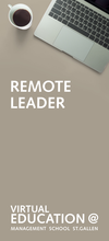 E_Virtual Education Remote Leader